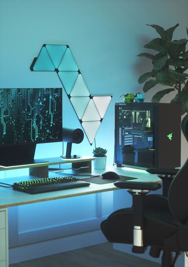 Nanoleaf Shapes Triangles startpakke NL47-0102TW-9PK