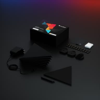 Nanoleaf Shapes Triangles startpakke NL47-0102TW-9PK