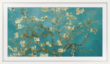 Samsung The Frame 32" ramme (2023/moderne hvit)