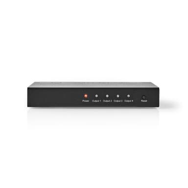 HDMI ™ Splitter | 4-Port port(s) | HDMI ™ -inngang | 4x HDMI™ Utgang | 4K@30Hz | 3.4 Gbps | Metall | Antrasitt