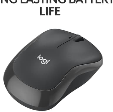 Logitech M240 Silent Bluetooth trådløs datamus (sort)