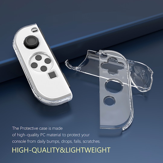 Beskyttelsesveske med stativ Gjennomsiktig Nintendo Switch OLED