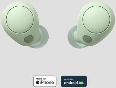 Sony WF-C700N helt trådløse in-ear hodetelefoner (grønn)