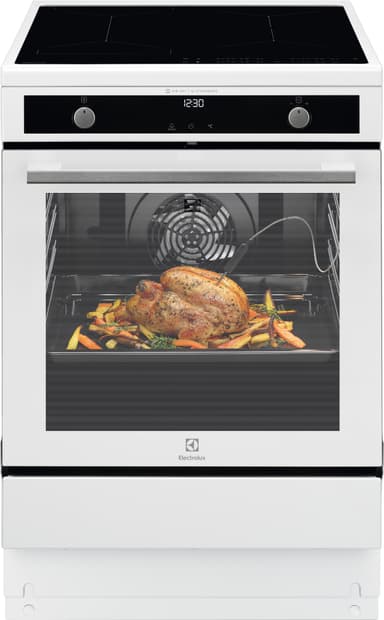 Electrolux komfyr LKI66851NW (hvit)
