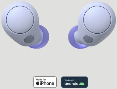 Sony WF-C700N helt trådløse in-ear hodetelefoner (lavender)