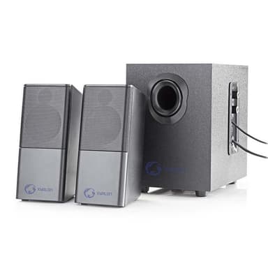 Nedis Gaming Speaker | Høyttalerkanaler: 2.1 | USB-Strøm | 3.5 mm Han | 30 W | Uten Lighting | Volumkontroll