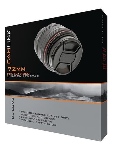 Camlink Klipse På Linse Kappe | 72 mm
