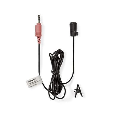 Nedis Mikrofon | Brukes til: Notisbok / Smarttelefon / Tablett | Wired | 1x 3.5 mm