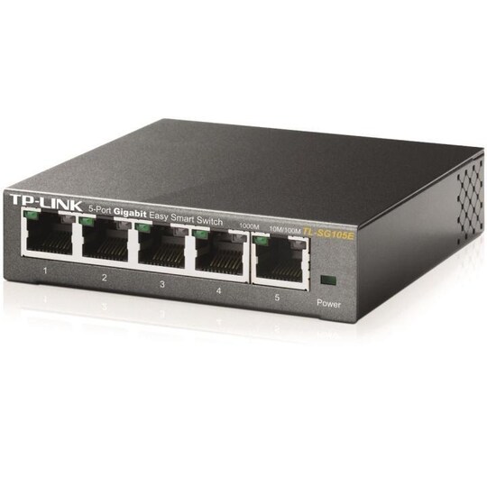 TP-Link nätverksswitch 5x10/100/1000Mbps RJ45, VLAN, QoS, IGMP