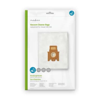 Nedis Støvsugepose- | 10 stk. | Syntetisk | Mest solgt for: Hoover H30-H52 | Hvit