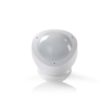Nedis SmartLife Bevegelsessensor | Wi-Fi | Batteri drevet / Nettstrøm drevet | Detektorvinkel: 120 ° | Detektorrekkevidde: 10.0 m | Hvit