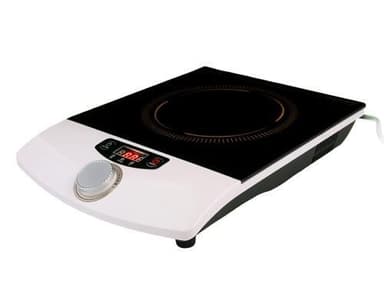 Camry induktionsplatta 1500W - svart/vit