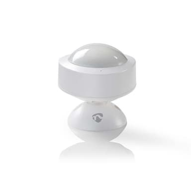 Nedis SmartLife Bevegelsessensor | Wi-Fi | Batteri drevet / Nettstrøm drevet | Detektorvinkel: 120 ° | Detektorrekkevidde: 10.0 m | Hvit