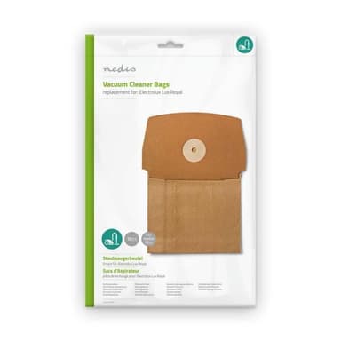 Nedis Støvsugepose- | 10 stk. | Papir | Mest solgt for: Electrolux | Brun