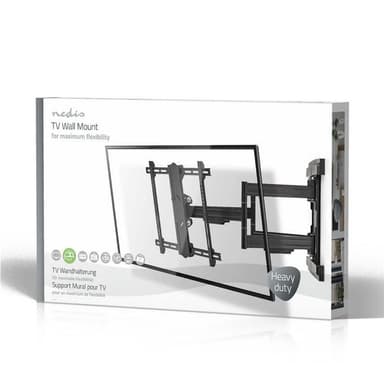 TV-veggmontering med full bevegelighet | 37-80 tommer | Maks 70 kg | 6 svingpunk