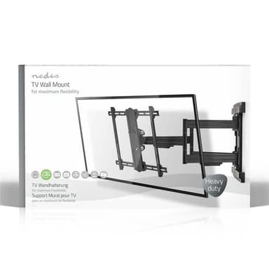 TV-veggmontering med full bevegelighet | 37-80 tommer | Maks 70 kg | 6 svingpunk
