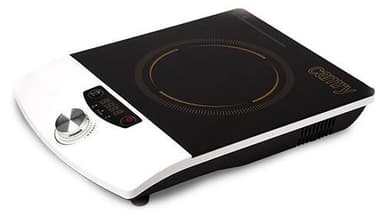 Camry induktionsplatta 1500W - svart/vit