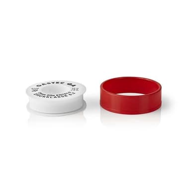 Nedis Bane Seal PTFE Tape | 12.00 m | Apparat: Connection | Hvit / Rød