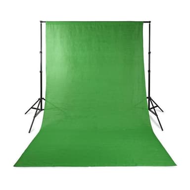 Nedis Photo Studio Backdrop | 2,95 x 2,95 m | Grøn