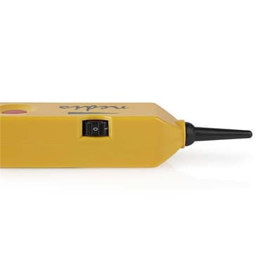 Nedis PC and Multimedia cable tester | Tonegenerator | LED-indikator | Hodetelefontilkobling | Batteri drevet
