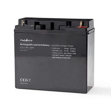 Nedis Oppladbart blybatteri | Lead-Acid | Oppladningsbar | 12 V | 17000 mAh