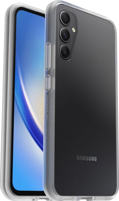 OtterBox React Galaxy A34 5G deksel (gjennomsiktig)