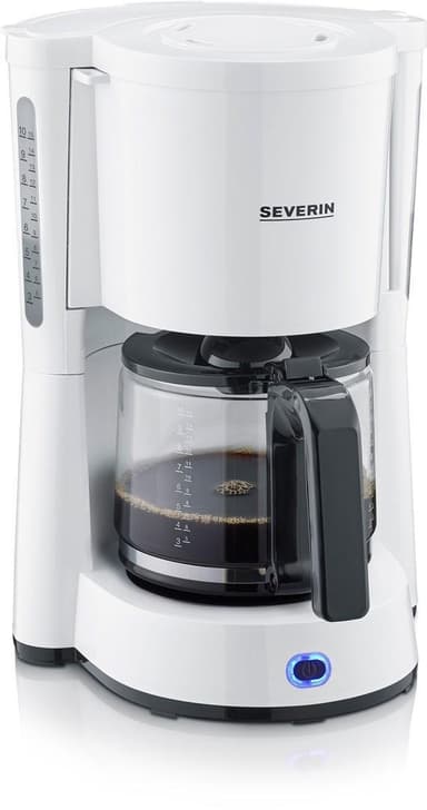 Severin KA4816 Kaffebryggare, Vit