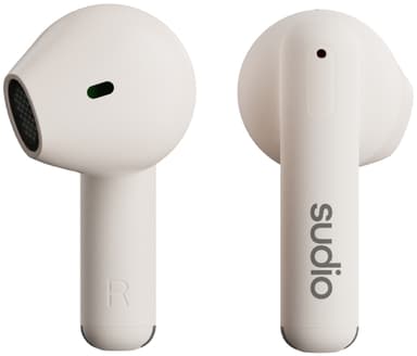 Sudio A1 trådløse in-ear hodetelefoner (hvit)