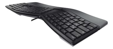 Cherry KC 4500 Ergo keyboard, ergonomic designed keyboard, black