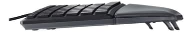 Cherry KC 4500 Ergo keyboard, ergonomic designed keyboard, black