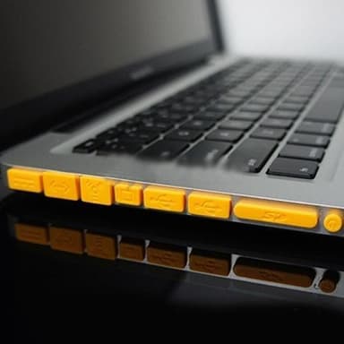 Støvdeksel til Macbook Air, 9 stk
