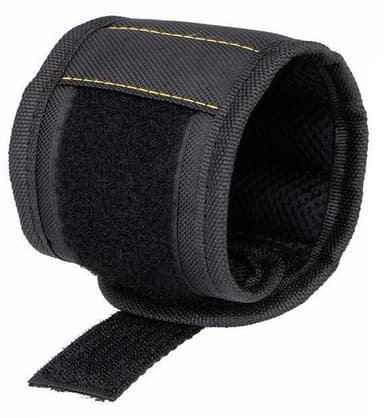 Magnetisk armbånd for skruer og spiker - grå