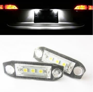 LED skiltbelysning for Volvo S40/v60/S60/V70 etc