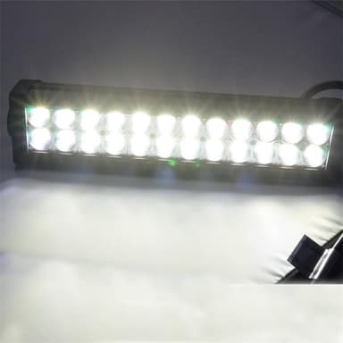 Kraftig 14"" LED rett rampe, EPISTAR, 72W, 4680LM