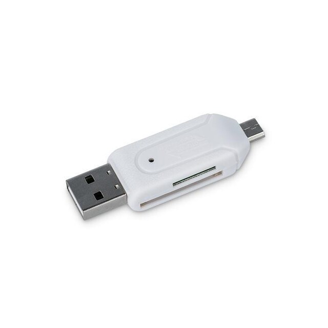 Forever USB OTG-kortleser USB & microUSB / SD & micro SD