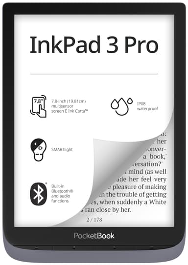 PocketBook InkPad 3 Pro eBook 16GB (grå)