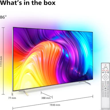 Philips 86” PUS8807 4K Ambilight TV (2022)