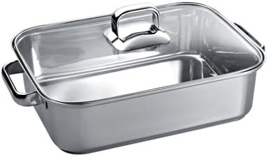 Siemens roastpanne med glasslokk HZ390011