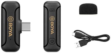 BOYA BY-WM3T2-U1 USB-C trådløs mikrofon