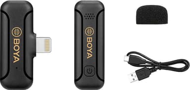 BOYA BY-WM3T2-D1 Lightning trådløs mikrofon
