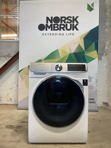 Samsung WW90M760NOA Vaskemaskin - brukt
