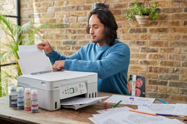 Canon PIXMA G3571 inkjet printer (hvit)