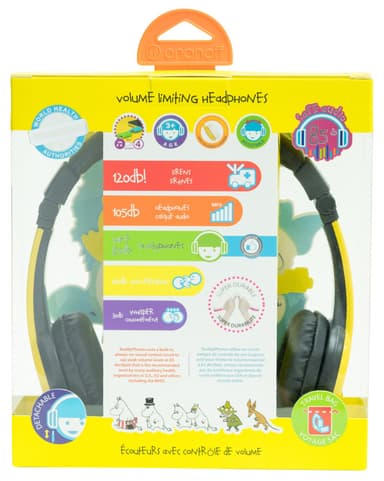 BuddyPhones Mummi on-ear hodetelefoner (Stinky)