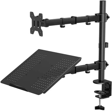 NÖRDIC Monitor Arm og Laptop Holder Monitor 13-27 ""8kg Portable 15.6"" Monitor Mount