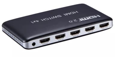 NÖRDIC HDMI 2.0-svitsj 4 til 1 4K 60Hz 3D UHD HDCP 2.2