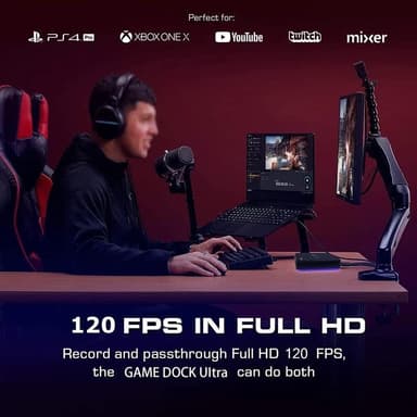 ezcap GameDock Ultra 4Kp60 HDR HDMI-videoopptakskort