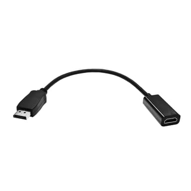NÖRDIC DisplayPort må HDMI Ho Adapter 4Kx2K i 30Hz 4.96gbps Forgylt Kontakter 20cm