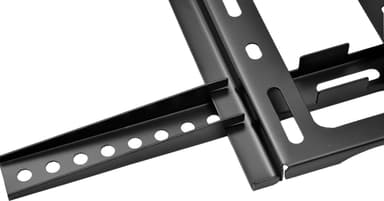 NÖRDIC veggfeste for skjerm/TV, 32""-70"", fast/fast, maks 50 kg, VESA-kompatibel opptil 600x400, svart