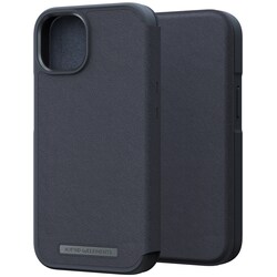 NJORD byELEMENTS iPhone 14/13 Leather MagSafe lommebokdeksel (sort)