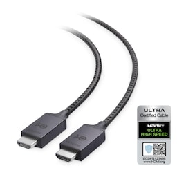Cable Matters Certified ultra høyhastighets HDMI2.1 Aktiv AOC optisk fiberkabel 15m 8k 60Hz 4k 120Hz 48Gbps Dynamisk HDR, EARC, VRR-kompatibel